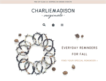 Tablet Screenshot of charliemadisonoriginals.com